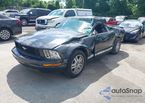 2009 Ford Mustang V6/V6 Premium из США, поврежденный, VIN 1ZVHT80N395126614